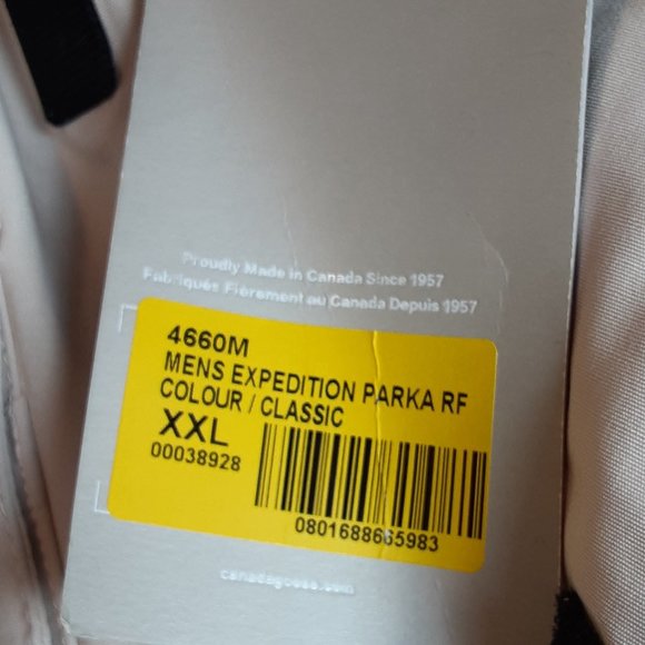 CANADIAN GOOSE SUB ZERO MEN'S COAT XXL NWT - Picture 5 of 12